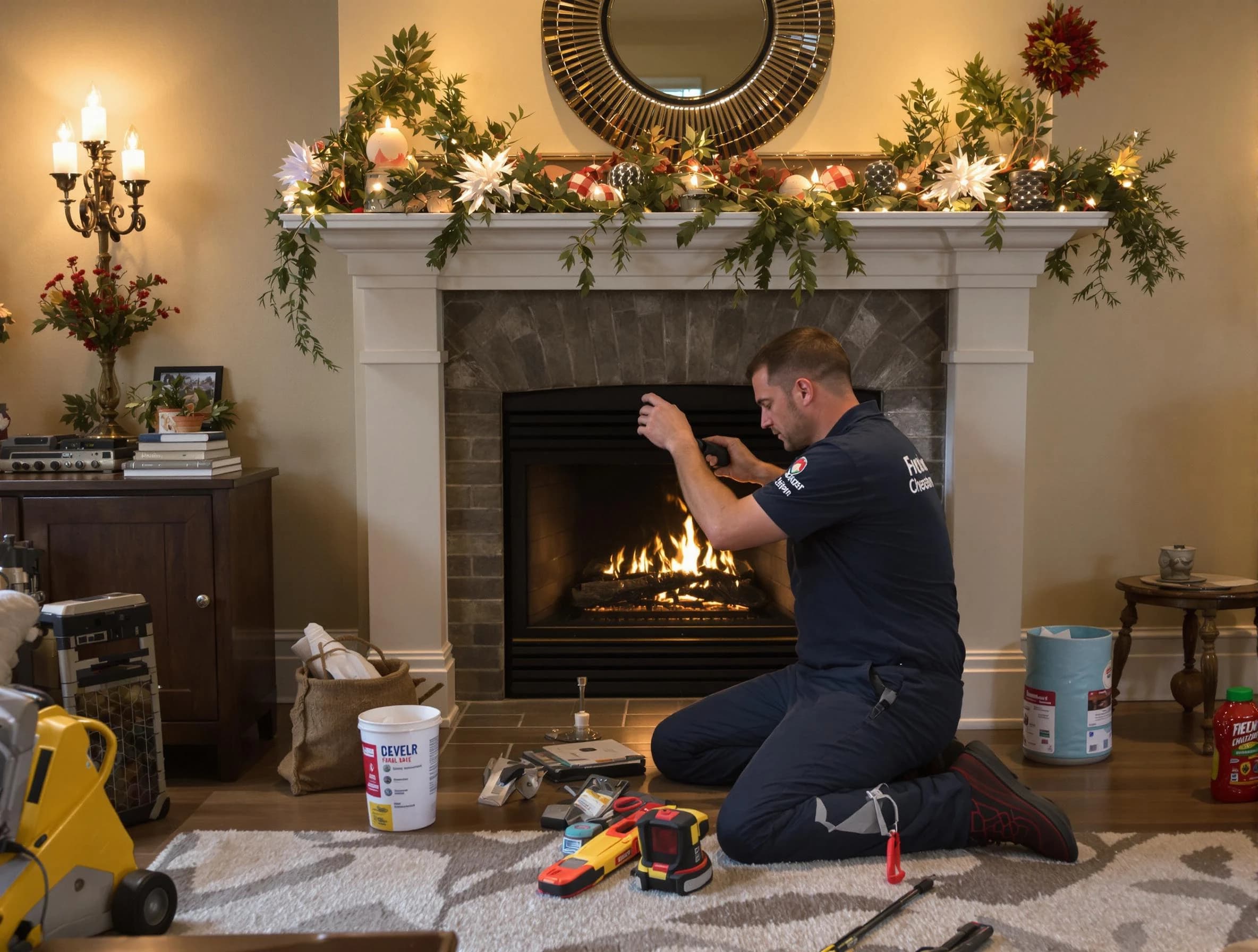 Somerville Chimney Sweep offering fireplace maintenance services in Somerville, MA