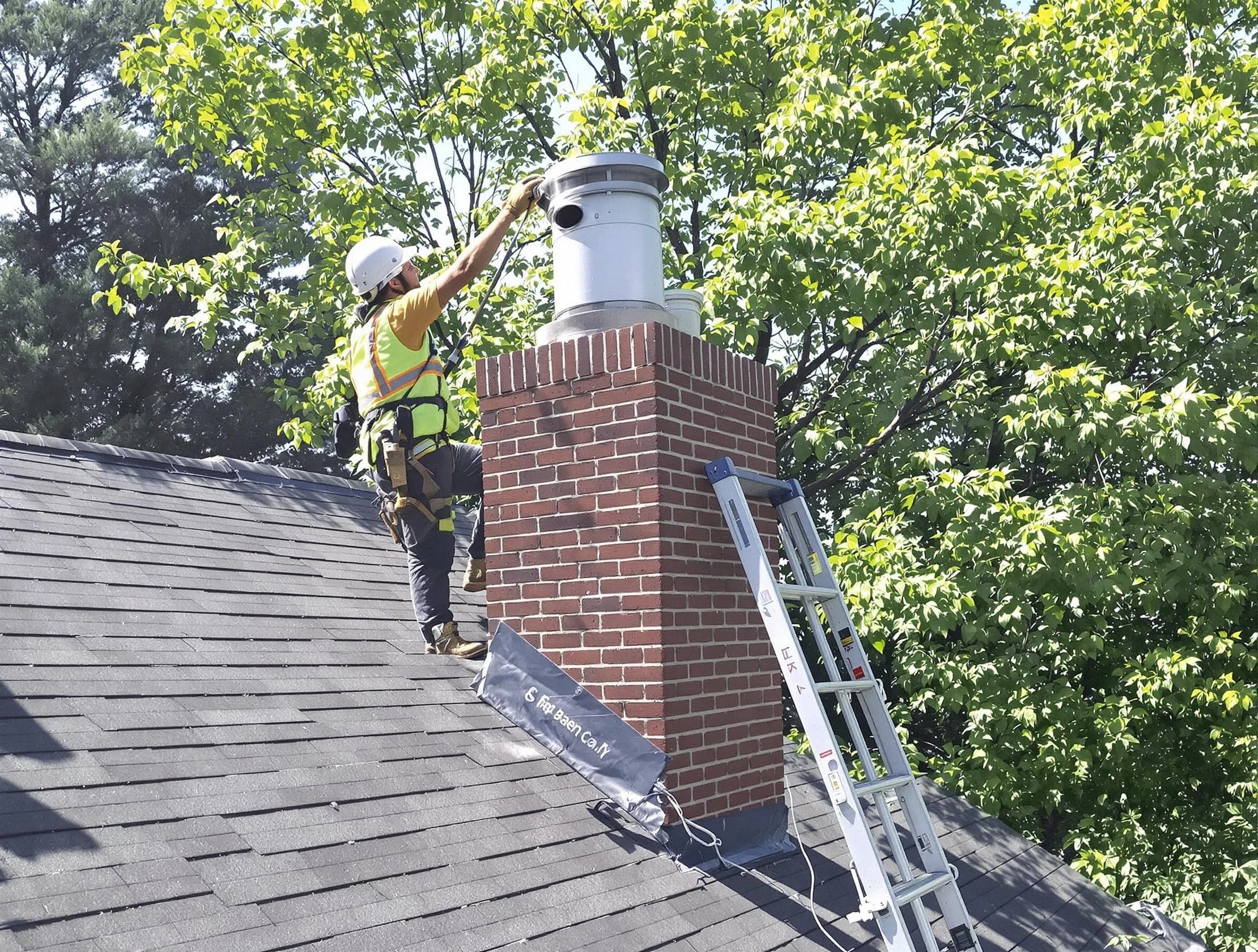 Chimney liner inspection by Somerville Chimney Sweep in Somerville, MA