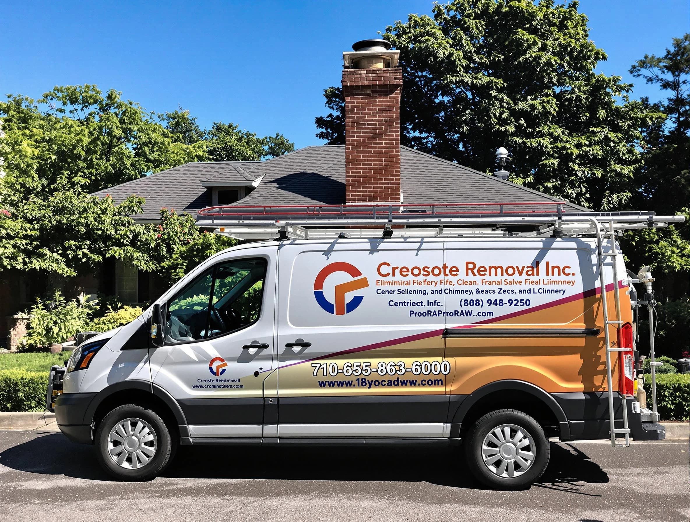 Somerville Chimney Sweep technician removing creosote safely in Somerville, MA