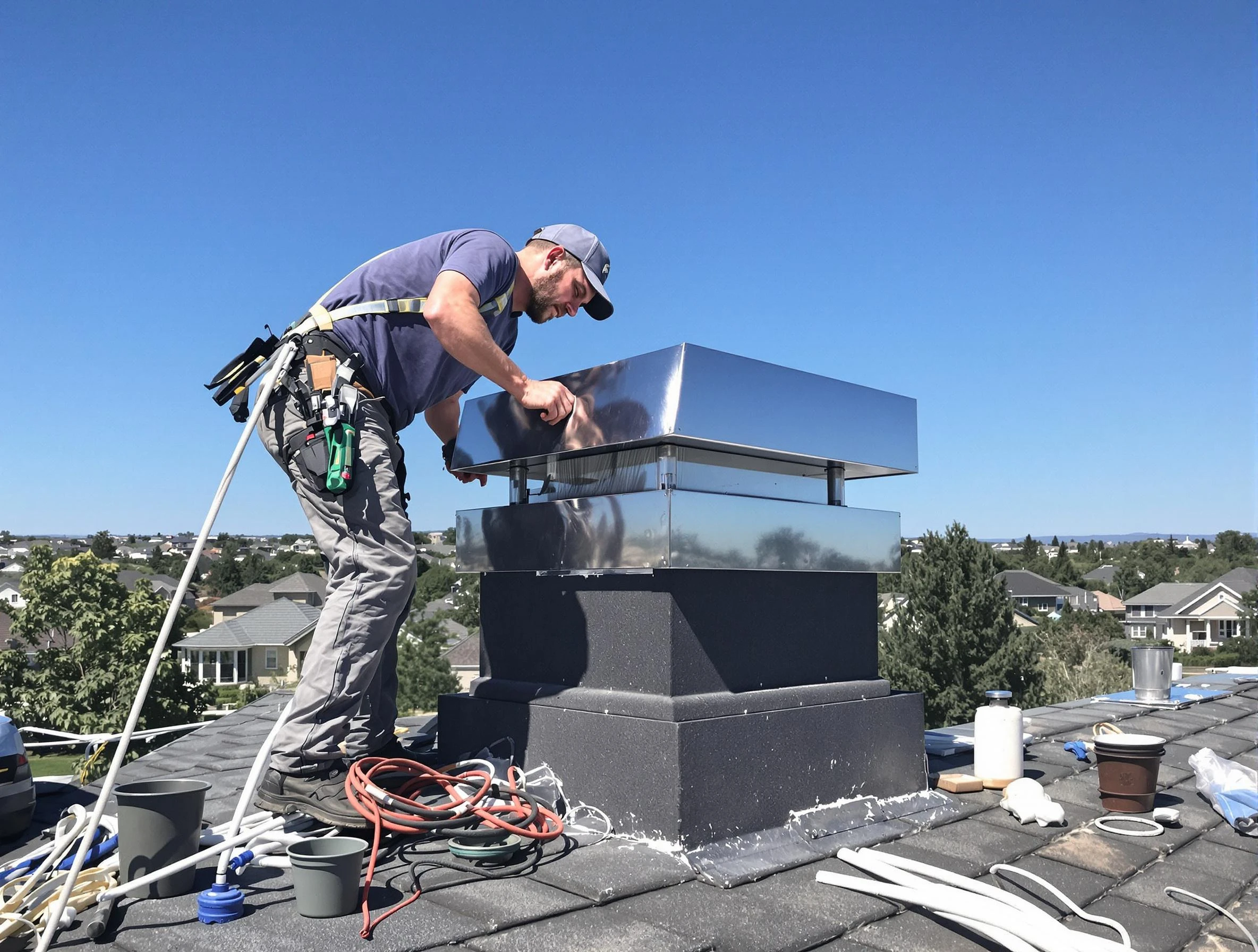 Chimney Cap Services in Somerville