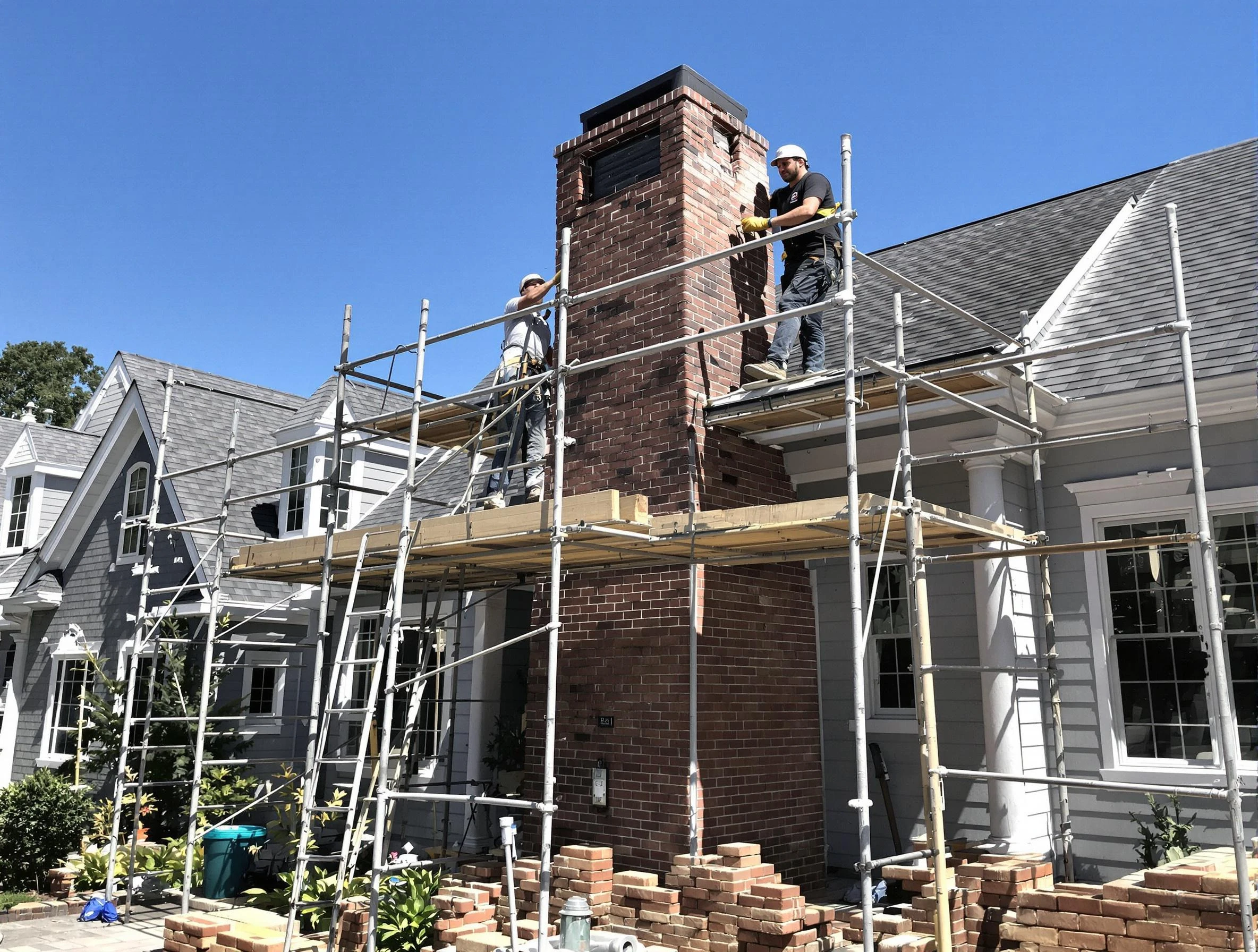 Chimney Rebuilding in Somerville