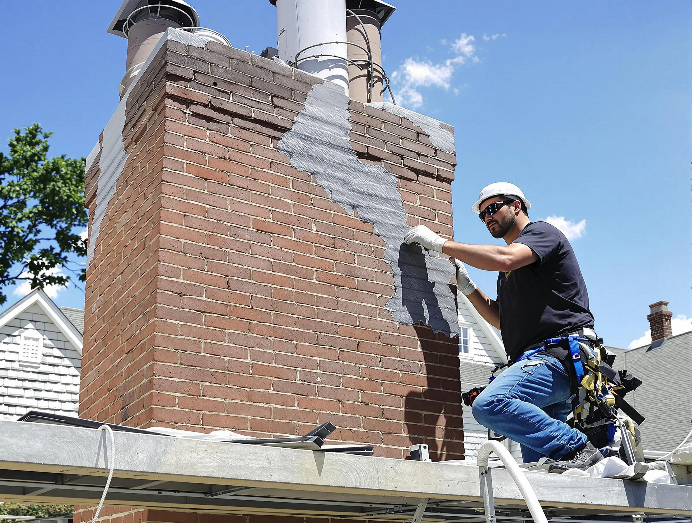 Chimney Restoration in Somerville