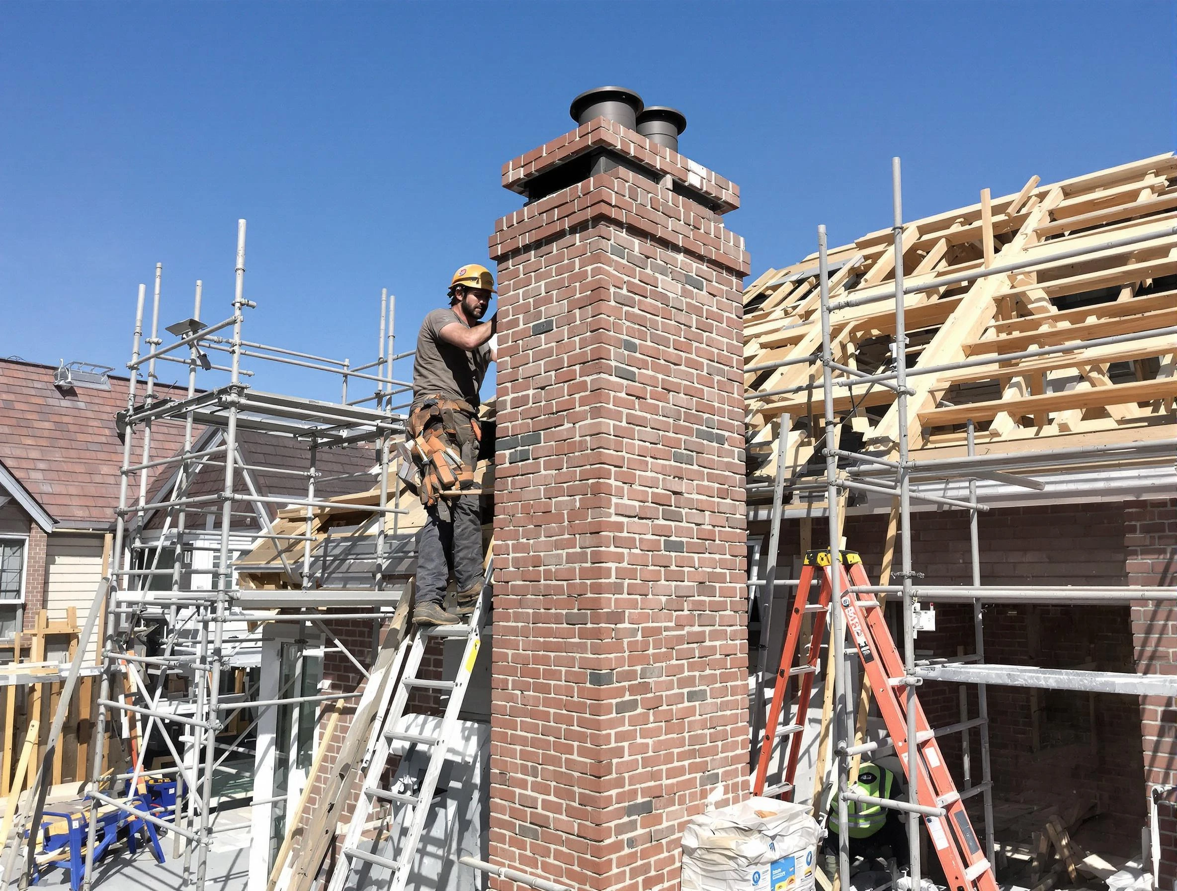 New chimney installation completed by Somerville Chimney Sweep in Somerville, MA