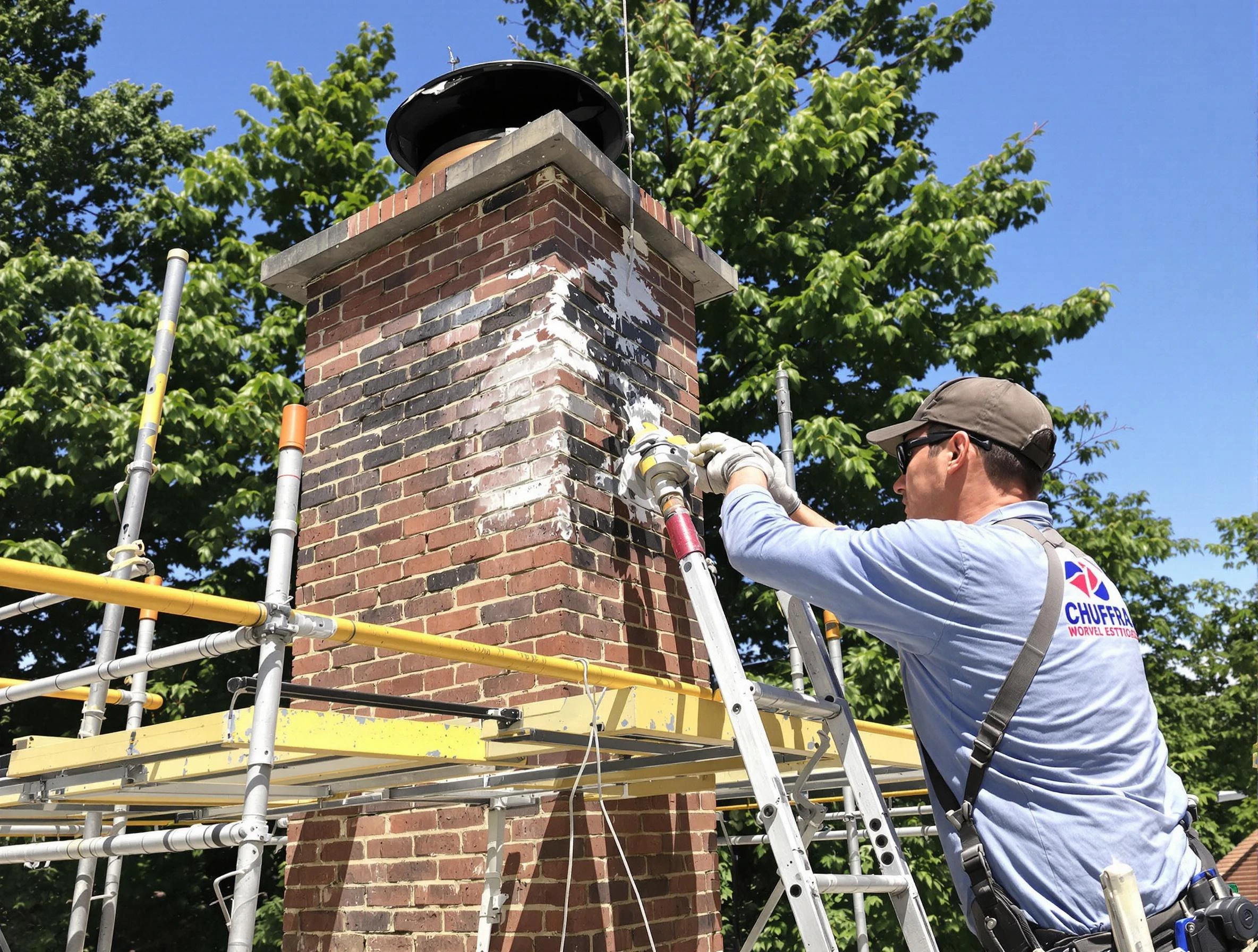 Structural chimney repair by Somerville Chimney Sweep in Somerville, MA
